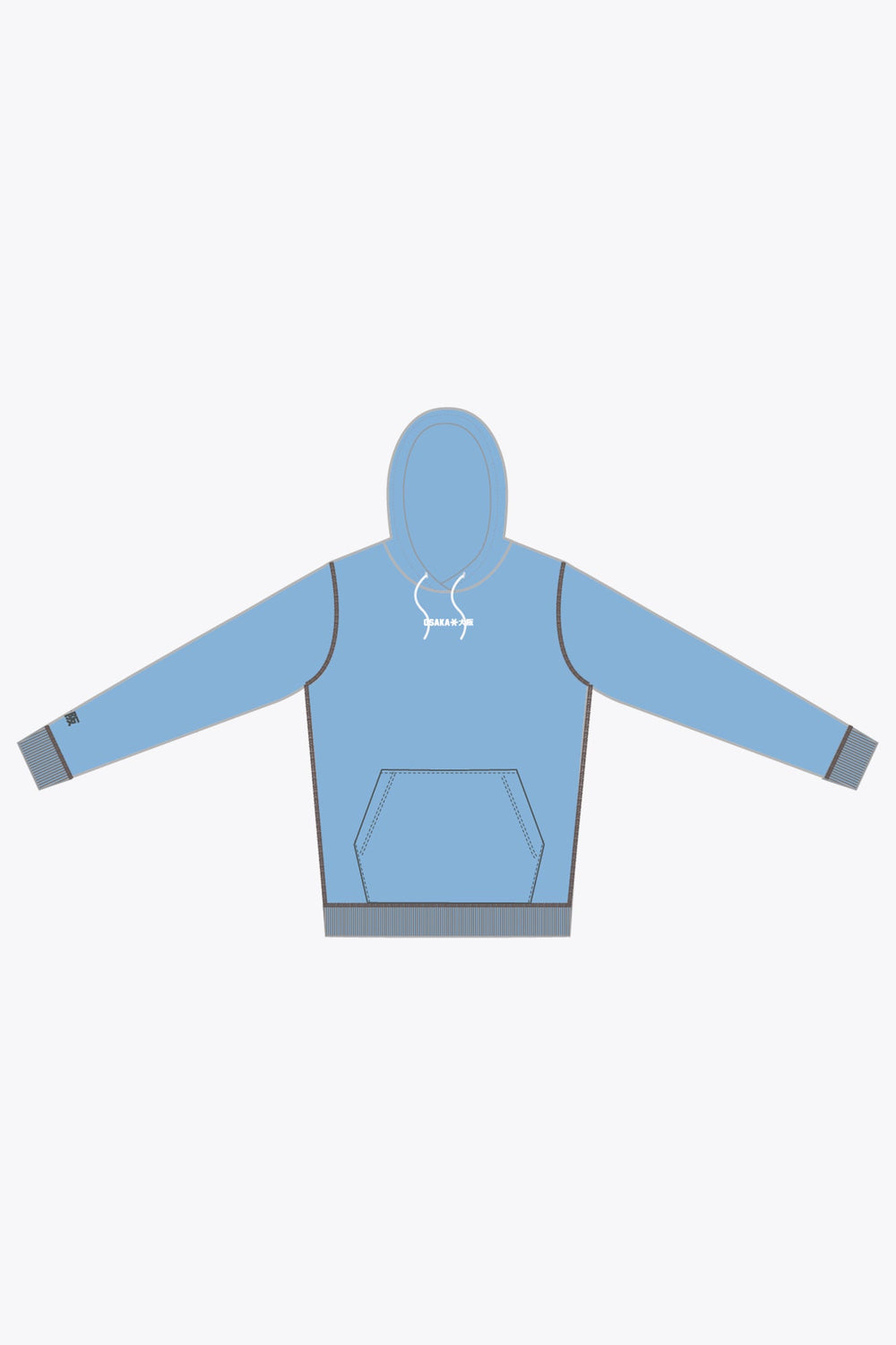 Osaka x Nexus Unisex Hoodie - Signature | Carolina Blue