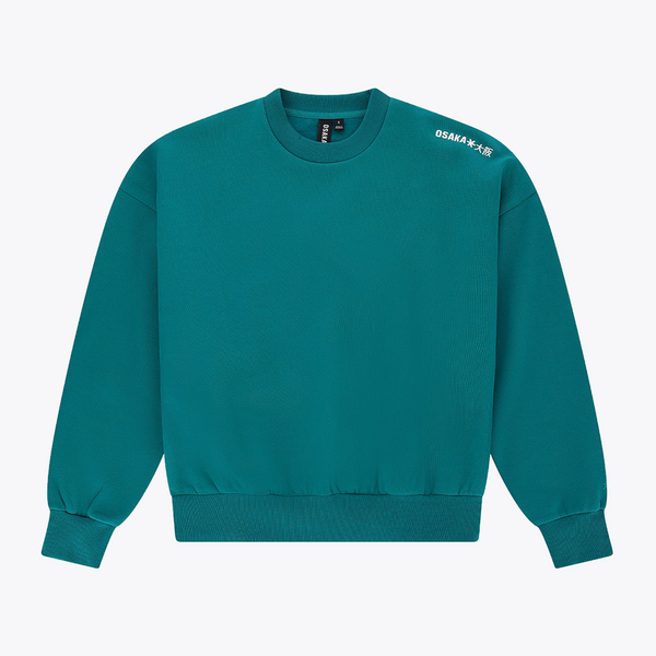 Osaka Men Boxy Sweater #TransformativeTeal