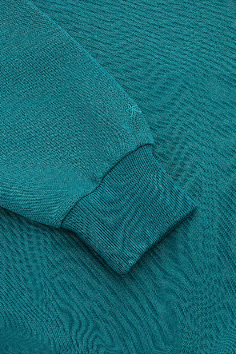 Osaka Men Boxy Sweater | Transformative Teal