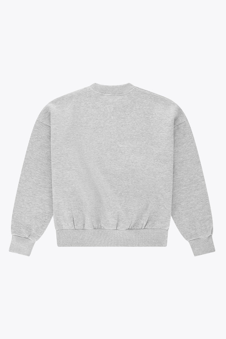 Osaka Men Boxy Sweater | Heather Grey
