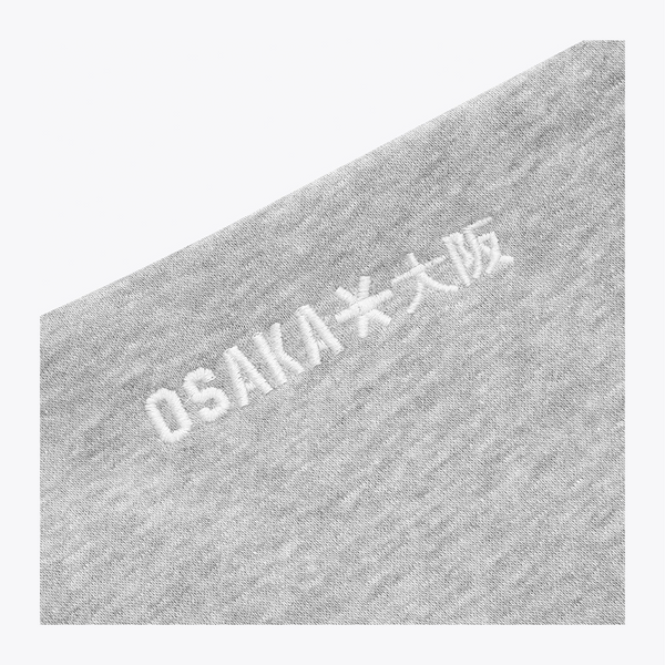 Osaka Men Boxy Sweater #HeatherGrey