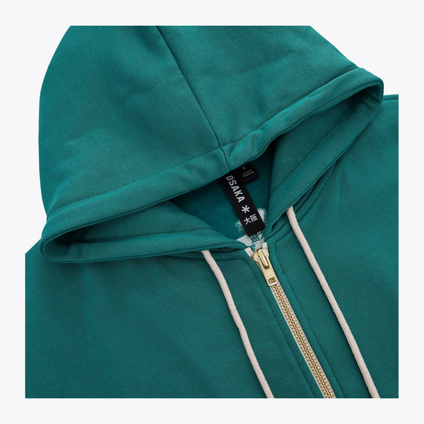 Osaka Men Full Zip Hoodie #TransformativeTeal