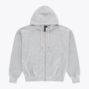Osaka Men Full Zip Hoodie #HeatherGrey