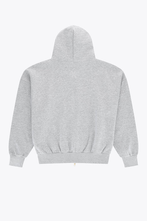 Osaka Men Full Zip Hoodie | Heather Grey