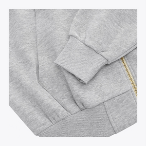 Osaka Men Full Zip Hoodie #HeatherGrey
