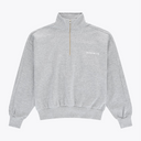Osaka Men Half Zip Sweater #HeatherGrey