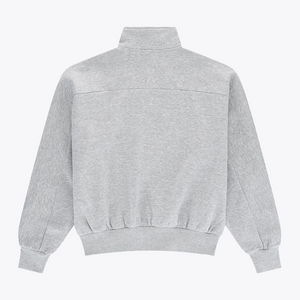 Osaka Men Half Zip Sweater #HeatherGrey