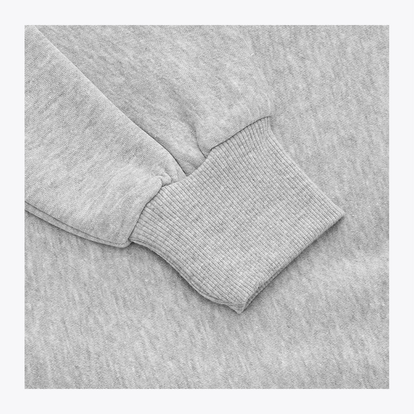 Osaka Men Half Zip Sweater #HeatherGrey