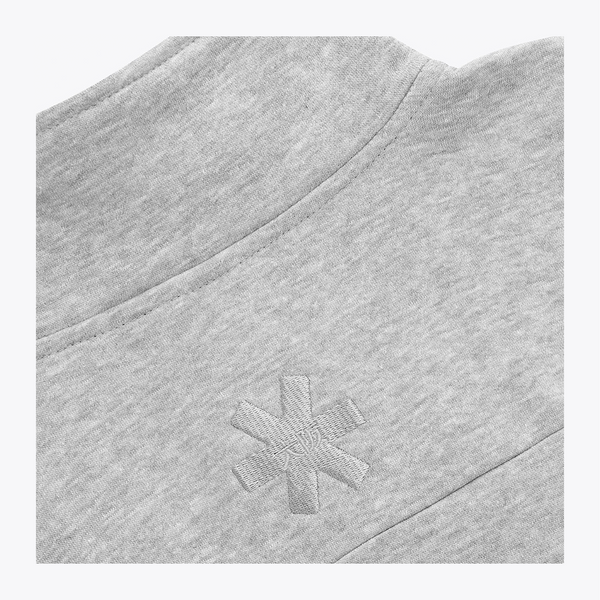 Osaka Men Half Zip Sweater #HeatherGrey