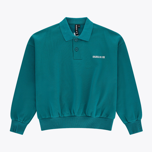 Osaka Men Polo Sweater #TransformativeTeal
