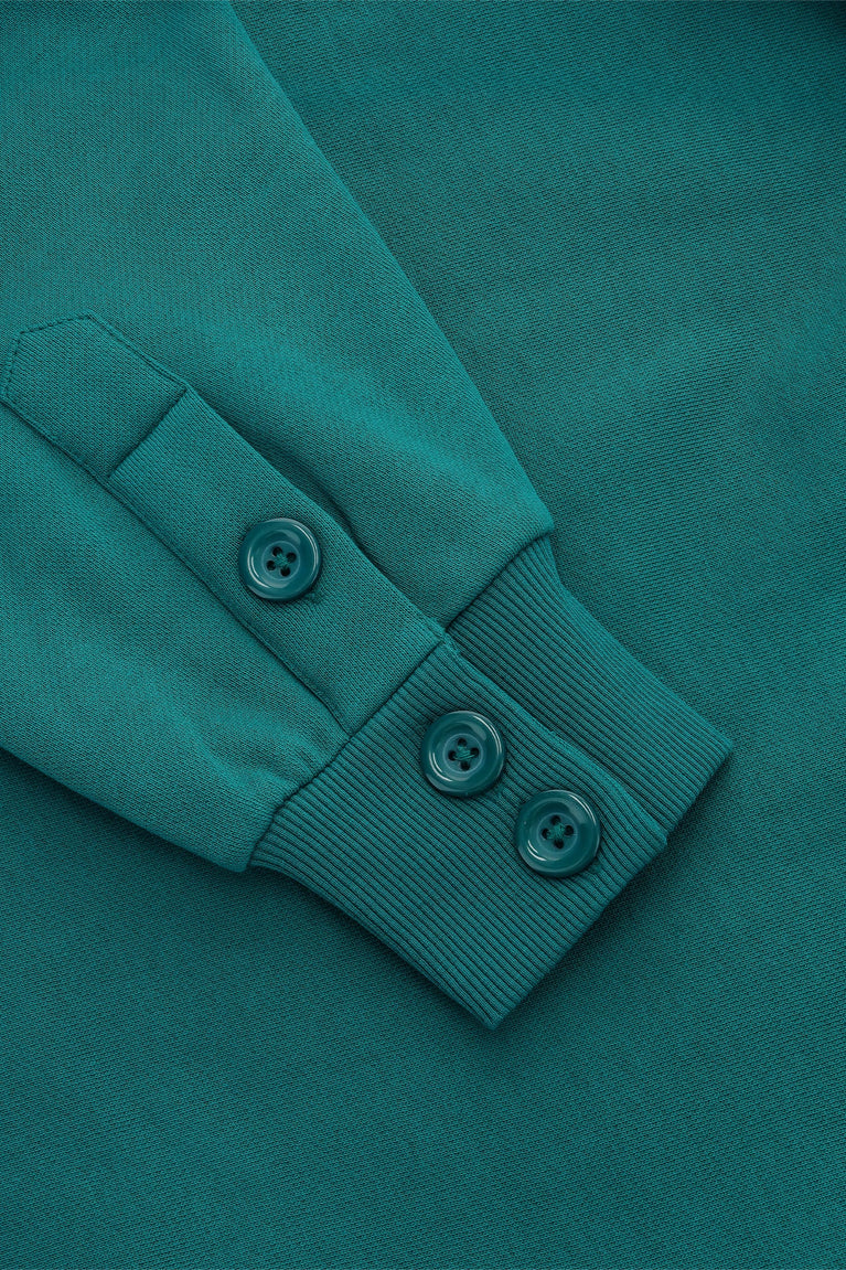 Osaka Men Polo Sweater | Transformative Teal
