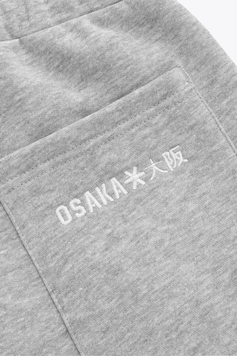 Osaka Men Wide Sweatpants | Heather Grey