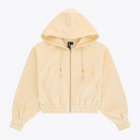 Osaka Women Cropped Full Zip Hoodie #Washi