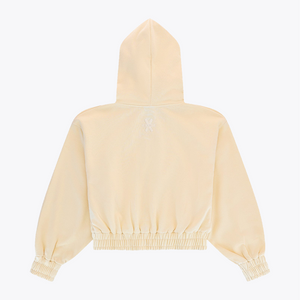 Osaka Women Cropped Full Zip Hoodie #Washi