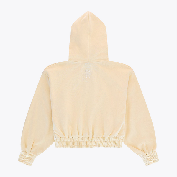 Osaka Women Cropped Full Zip Hoodie #Washi