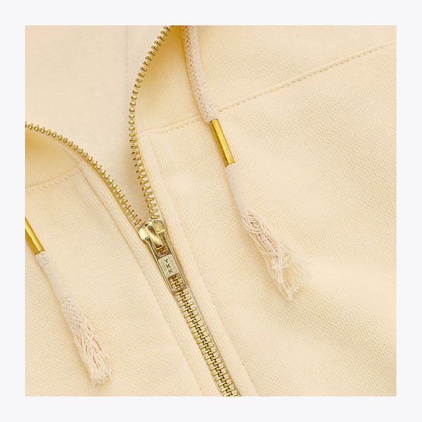 Osaka Women Cropped Full Zip Hoodie #Washi