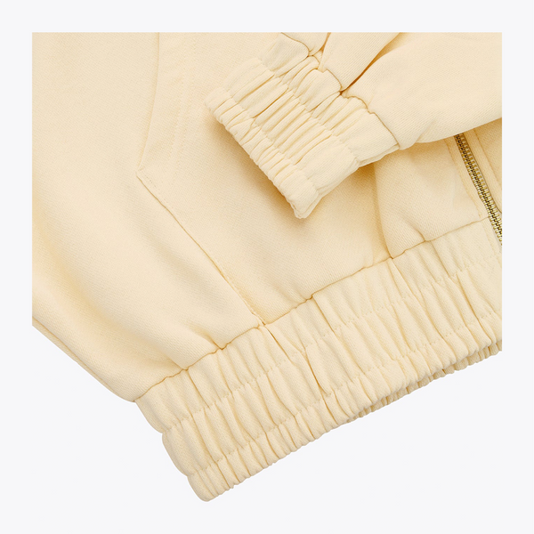 Osaka Women Cropped Full Zip Hoodie #Washi