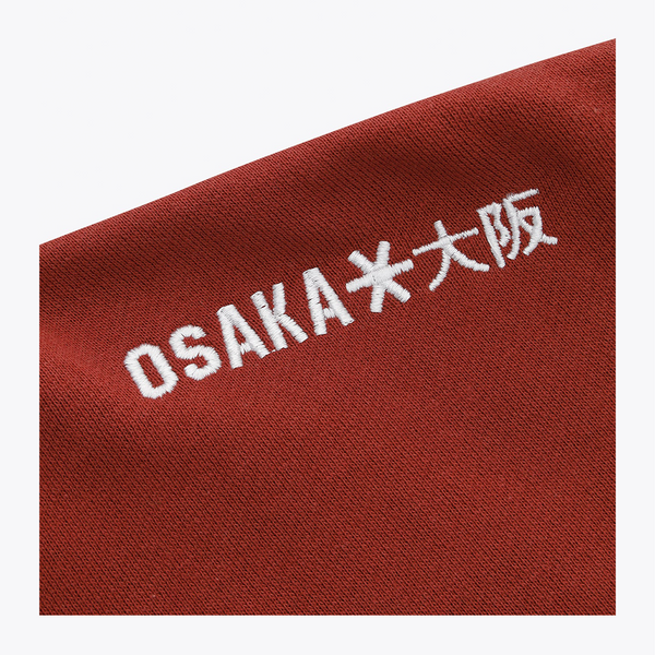 Osaka Women Cropped Full Zip Hoodie #Brunette