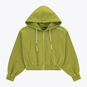 Osaka Women Cropped Full Zip Hoodie #Ferite