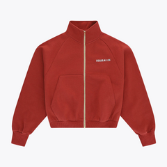 Osaka Women Full Zip Sweater #Brunette