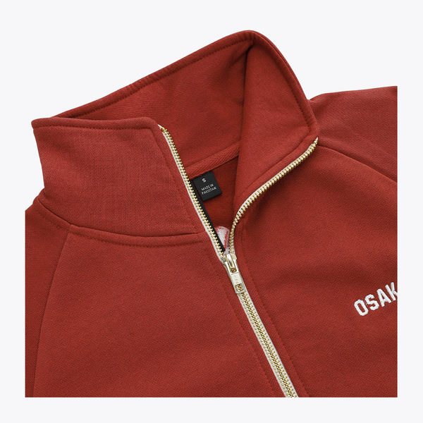 Osaka Women Full Zip Sweater #Brunette