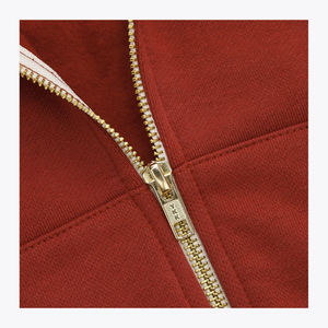 Osaka Women Full Zip Sweater #Brunette