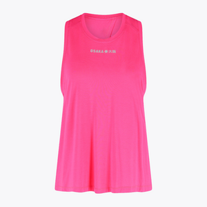 Osaka Women Luna Cross Tank #ElectricFuchsia
