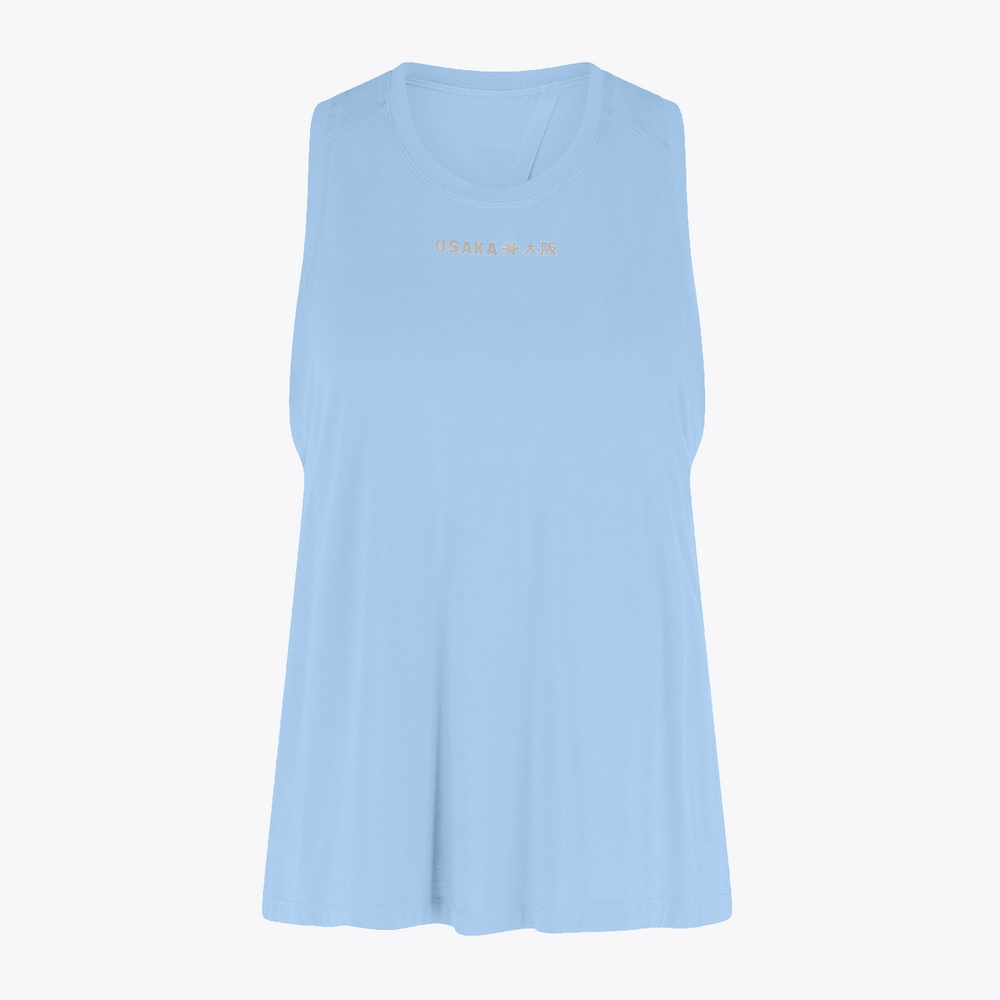 Osaka Women Luna Cross Tank #SilverLakeBlue