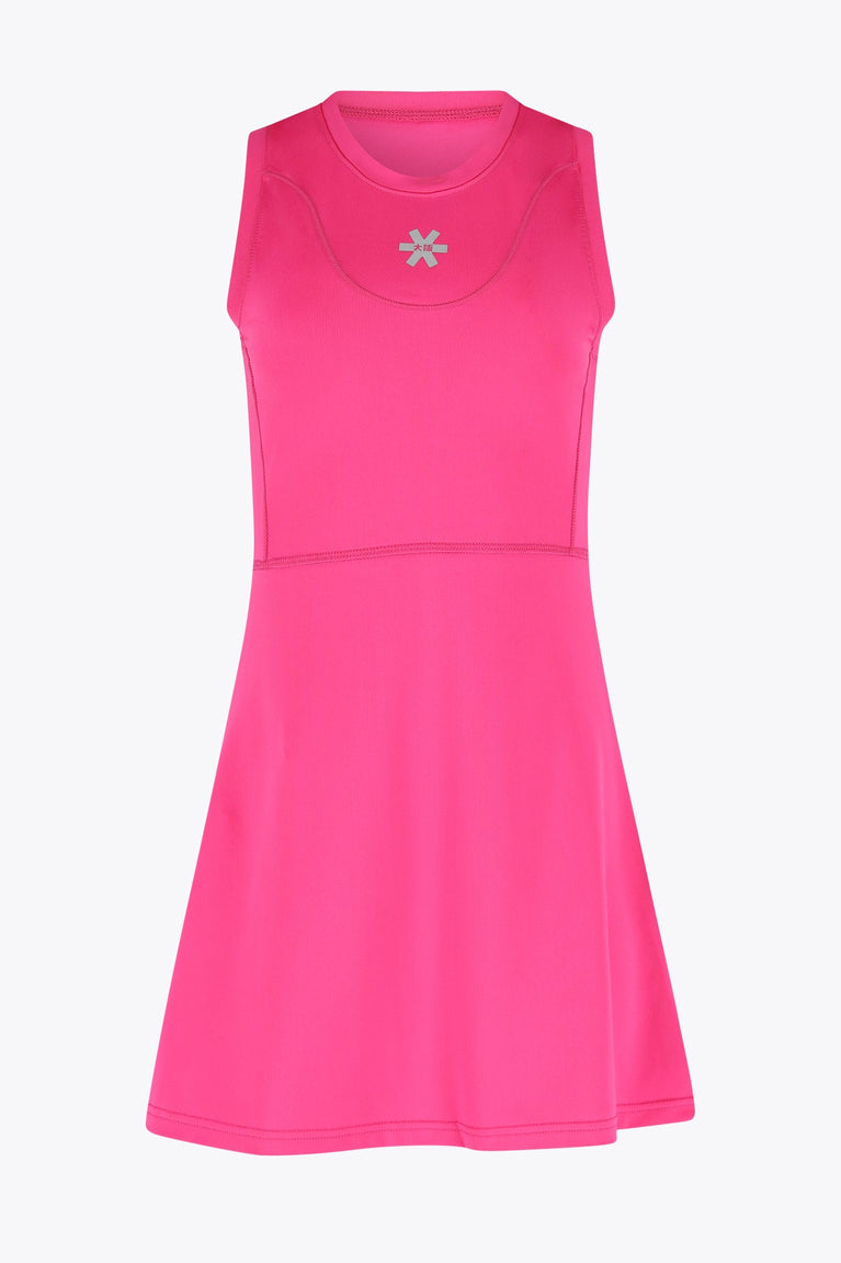 Osaka Women Floucy Dress | Electric Fuchsia