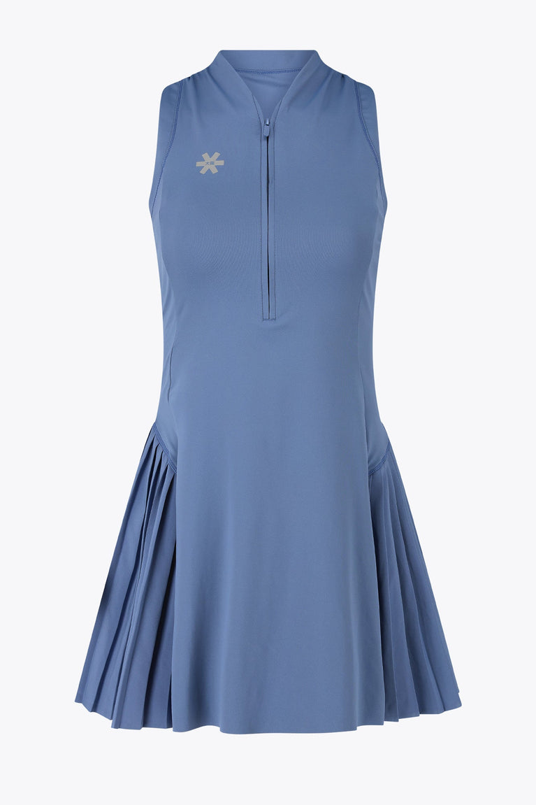 Osaka Women Plissé Play Dress | Silver Lake Blue