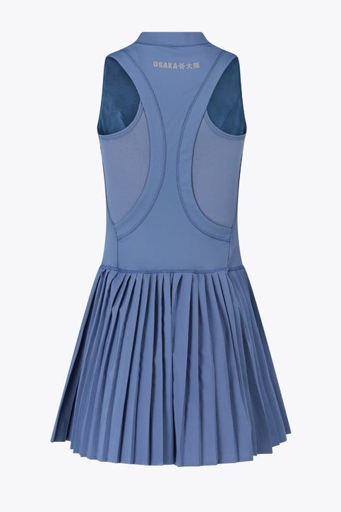 Osaka Women Plissé Play Dress | Silver Lake Blue
