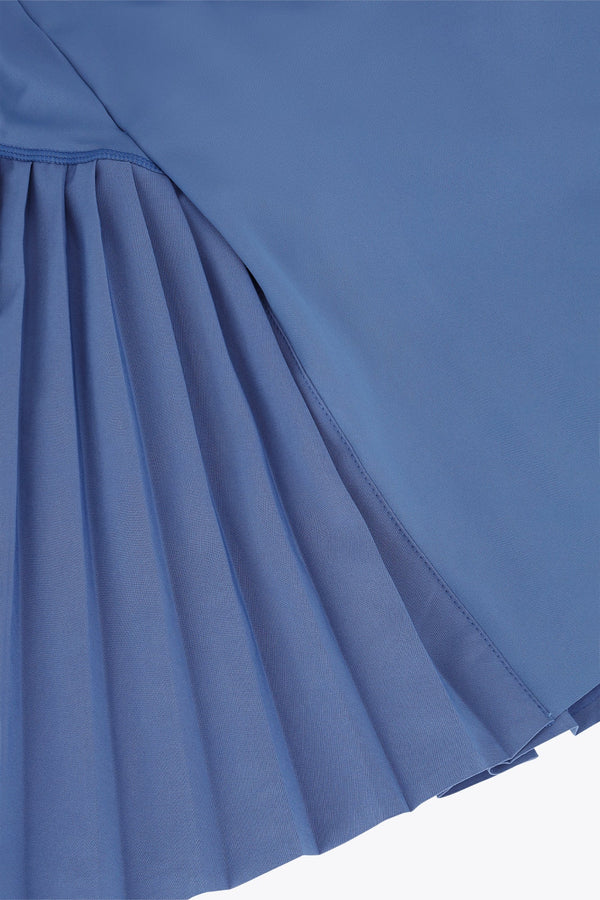 Osaka Women Plissé Play Dress | Silver Lake Blue