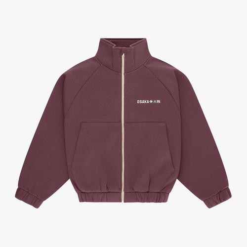 Osaka World Women Full Zip Sweater #Peppercorn