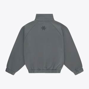 Osaka World Women Full Zip Sweater #DarkGreyMelange