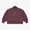 Women Mockneck Sweater #Peppercorn