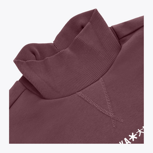 Women Mockneck Sweater #Peppercorn