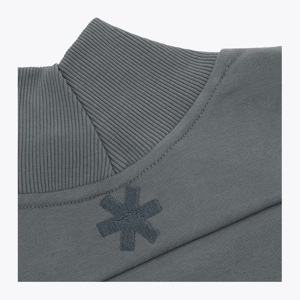 Women Mockneck Sweater #DarkGreyMelange