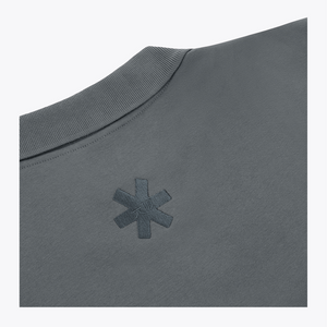 Women Polo Zip Sweater #DarkGreyMelange
