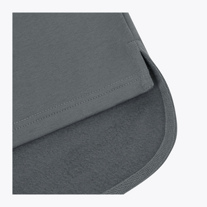 Women Polo Zip Sweater #DarkGreyMelange