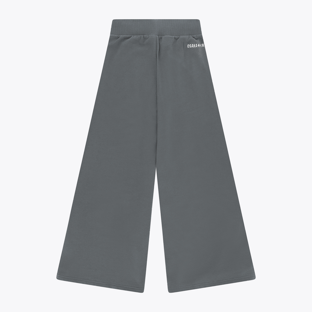 Osaka Women Wide Leg Sweatpants #DarkGreyMelange
