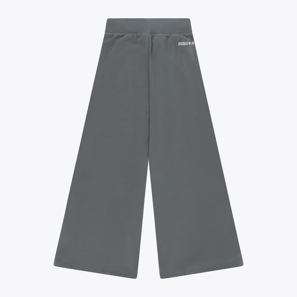 Osaka Women Wide Leg Sweatpants #DarkGreyMelange