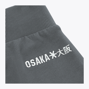Osaka Women Wide Leg Sweatpants #DarkGreyMelange
