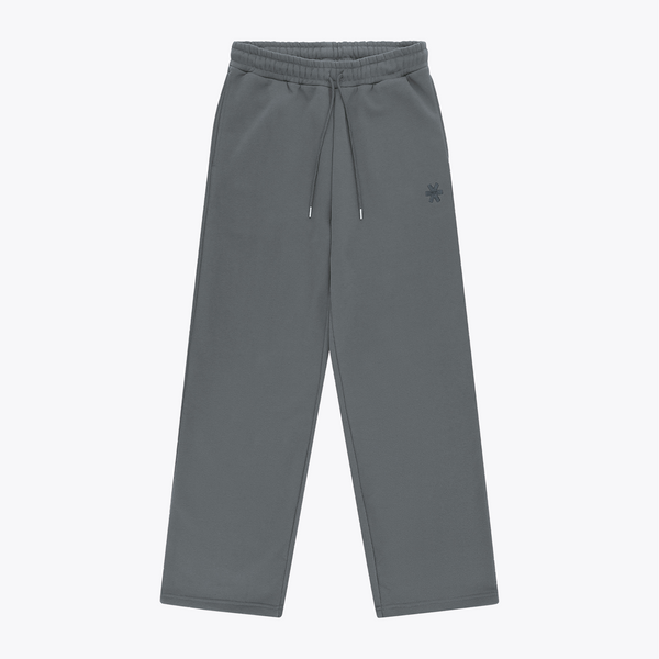 Osaka World Men Wide Sweatpants #DarkGreyMelange