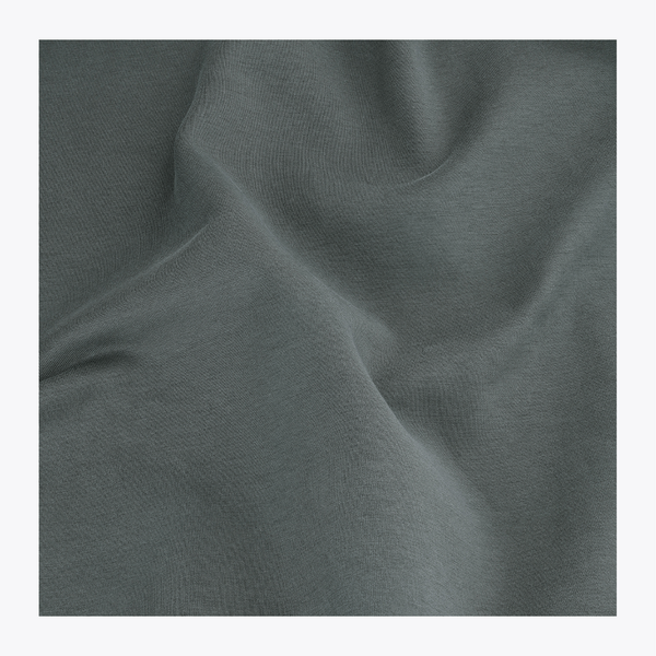 Dark grey melange unisex hoodie fabric texture close-up #DarkGreyMelange