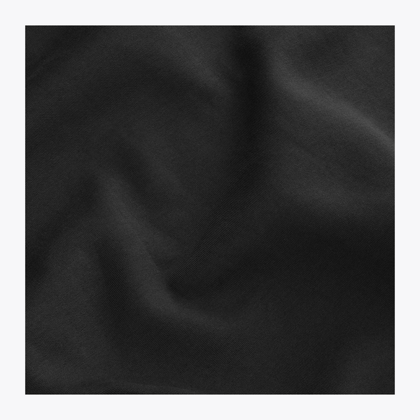 Black neo knit sweater fabric close-up #Black