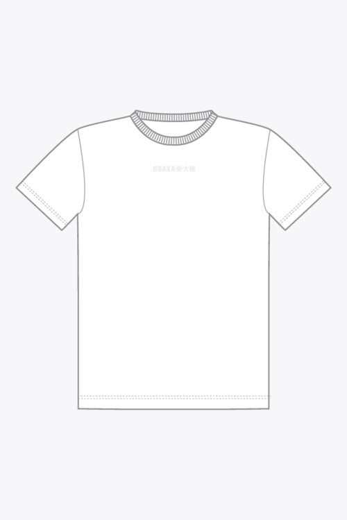 Osaka Intraloom Boxy Tee | White