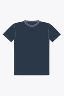 Osaka Intraloom Boxy Tee | Navy