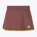 Osaka Women Floucy Active Skort| #Peppercorn | Front of skort