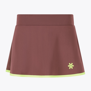 Osaka Women Floucy Active Skort| #Peppercorn | Front of skort