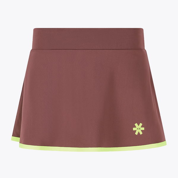 Osaka Women Floucy Active Skort| #Peppercorn | Front of skort